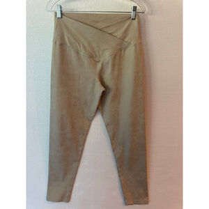 OFFLINE by Aerie Crossover Waist Leggings XL Beige